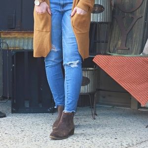 Lucky Brand Brown Booties